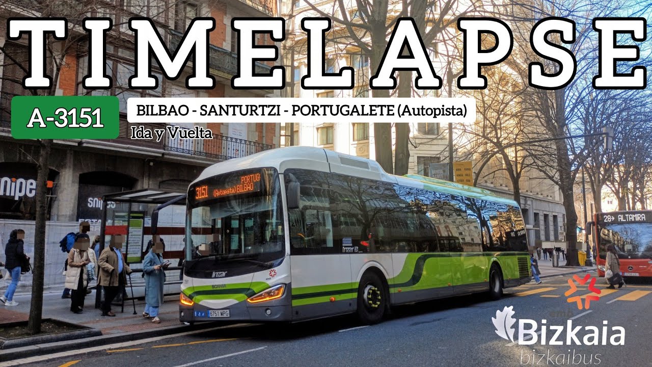 Bizkaibus - Línea A-3151 (Ida & Vuelta) (Resubido)