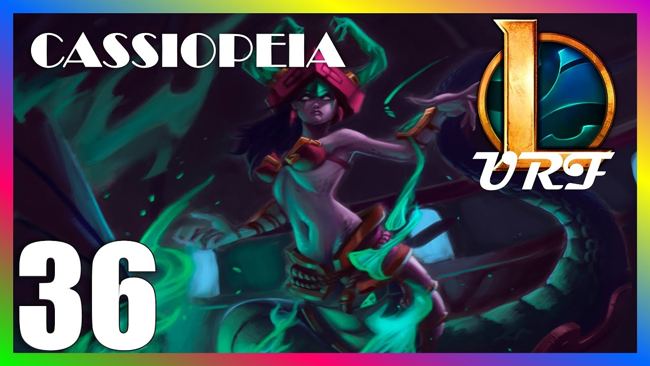 Cassiopeia Jade Fang URF 🤯 League of Legends - Gameplay #36 (PC) 10 Kills