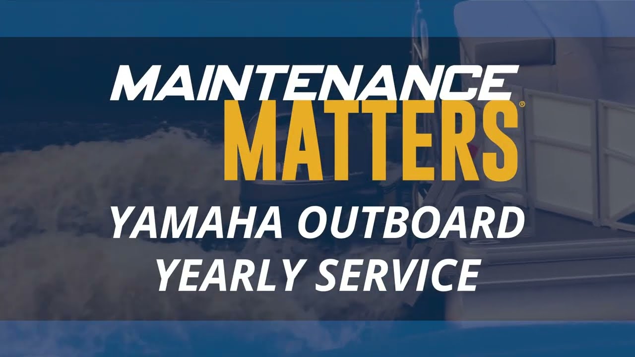 Yamaha Outboard Yearly Service : Trust your South West Florida Dealer