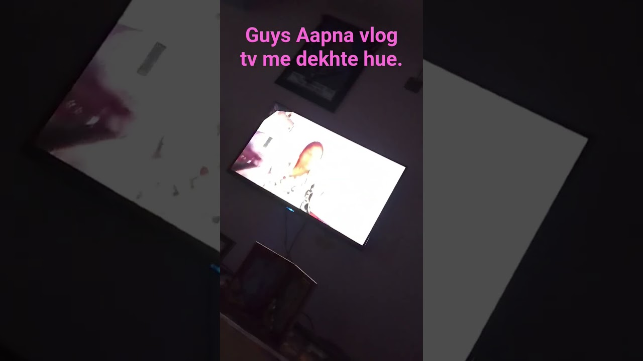 me tere ishq me guys Aapna vlog tv me dekhte hue #vlog