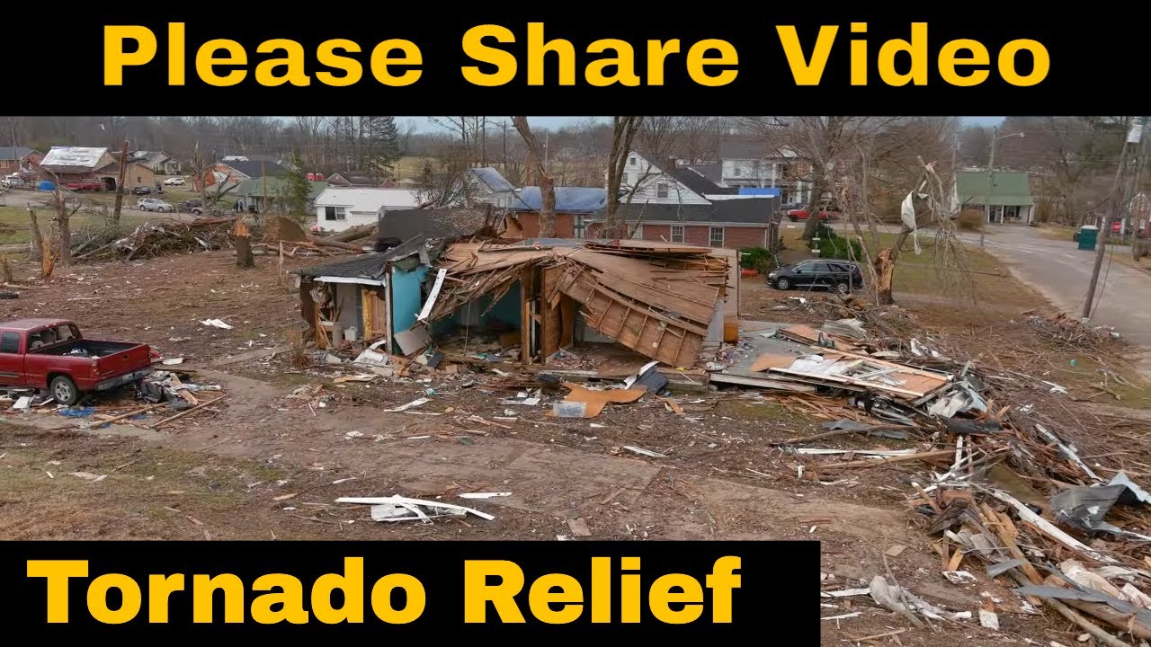 Tornado Damage, Dresden, Tennessee Dec 10th, 2021 Please Watch and Help