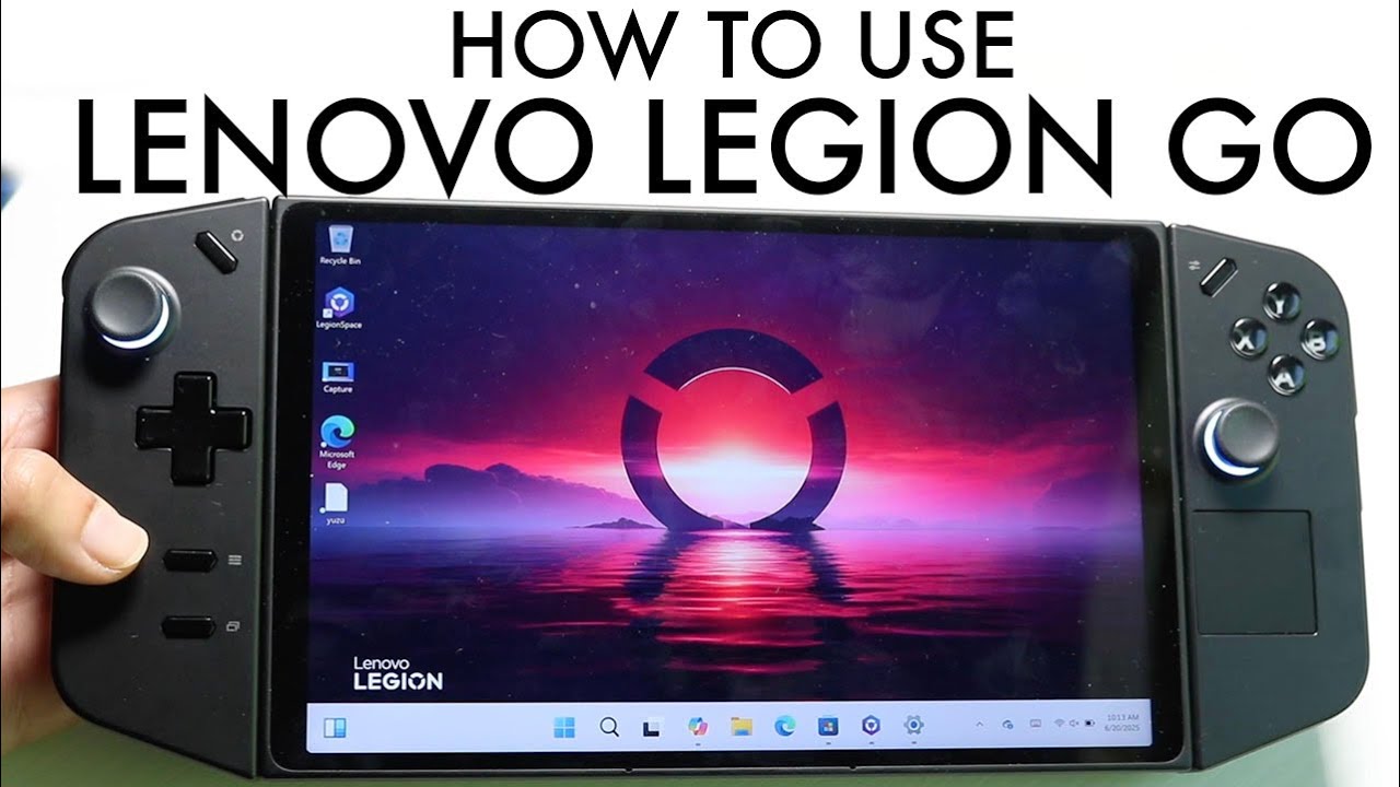 Как использовать Lenovo Legion Go! (полное руководство для начинающих)
