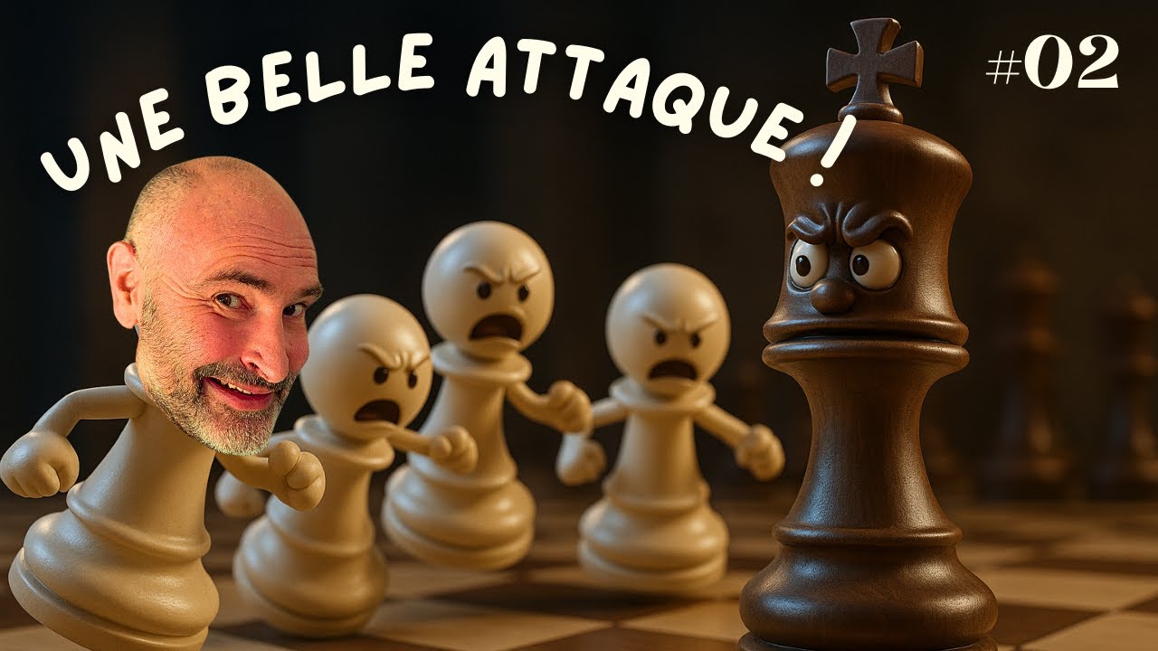 COULEUR ET STRATÉGIE – L'attaque des 4 pions (2/4)