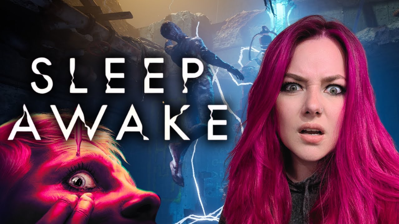 Sleeping is death in this psychedelic Blumhouse horror game | Sleep Awake (First Impressions!)