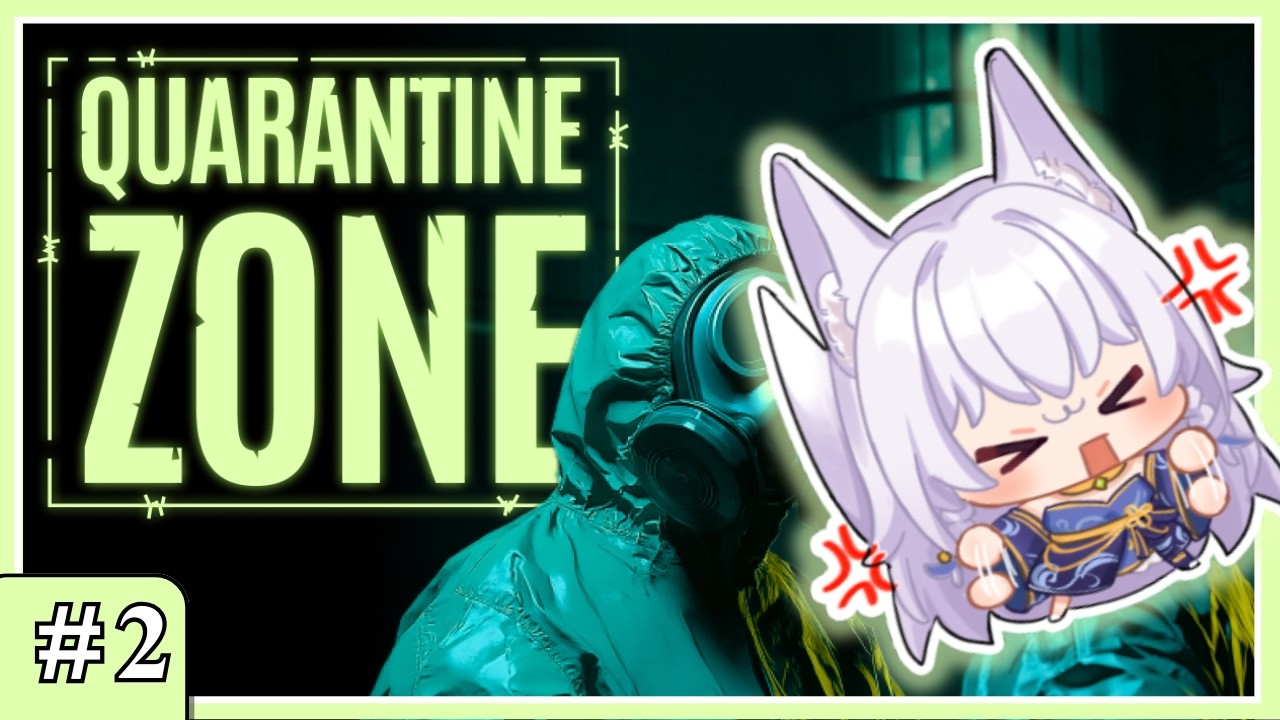 Fox Vtuber just living in the Quarantine Zone NO ZOMBIES ALLOWED!