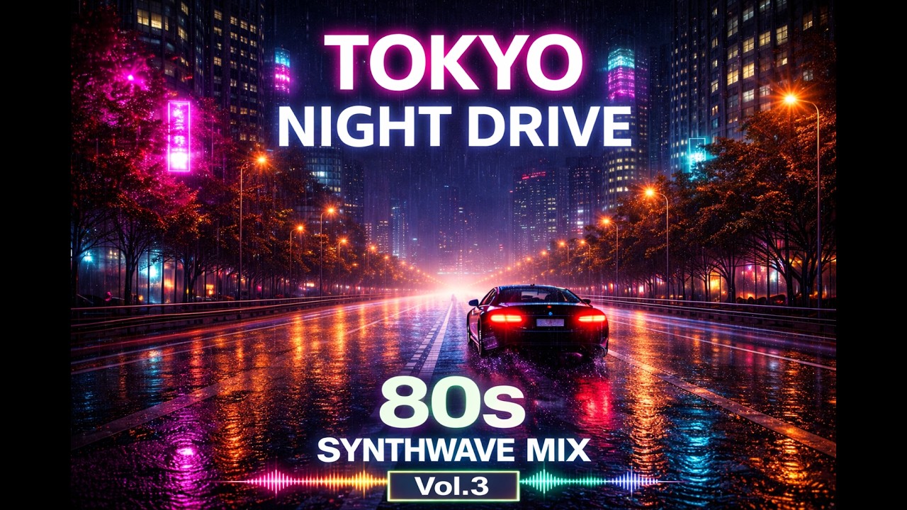 Tokyo Afterhours Vol.3 | Rainy Night Synthwave (Moody & Atmospheric)