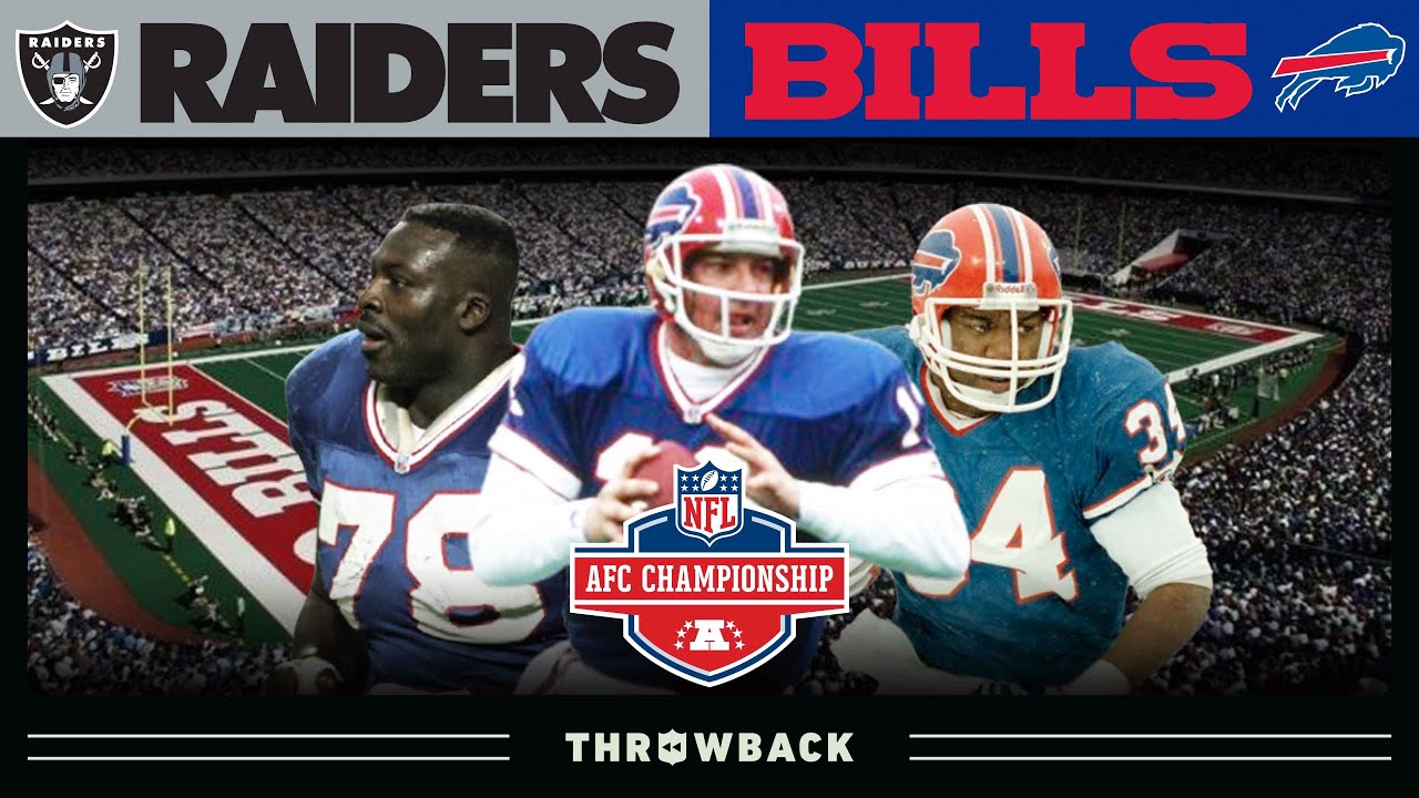 Buffalo Reaches its First Ever Super Bowl! (Raiders vs. Bills 1990, AFC Championship)