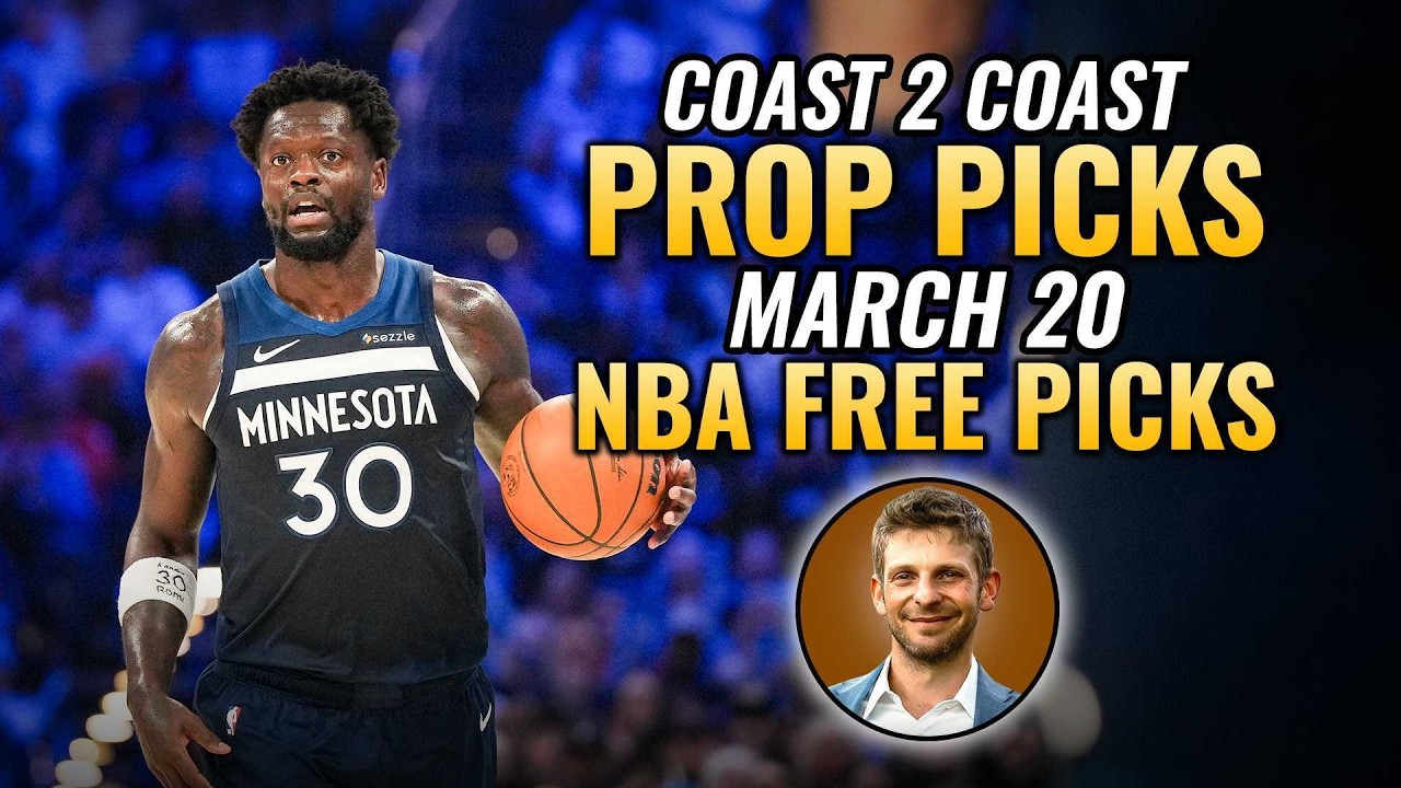 Will the Timberwolves Fend Off the Trail Blazers Tonight? | NBA Player Props & Best Bets (3/20/26)