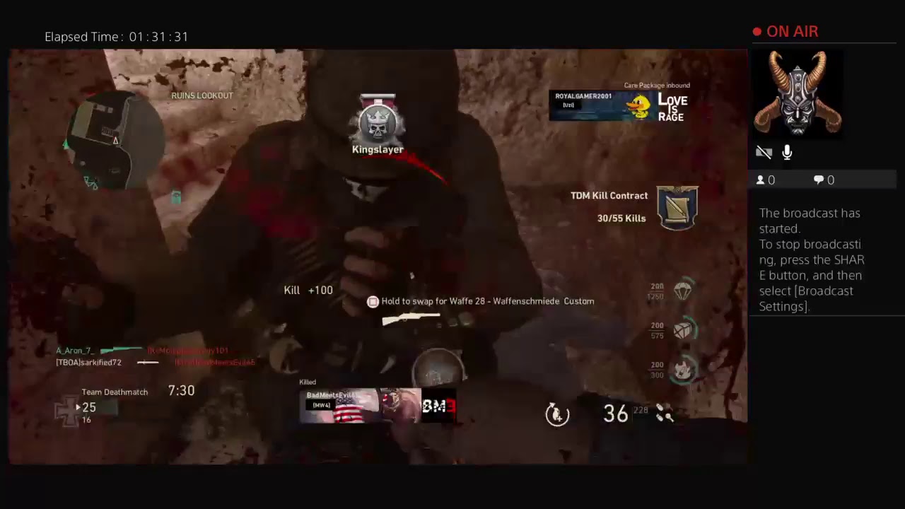 sarkified72's Live PS4 Broadcast