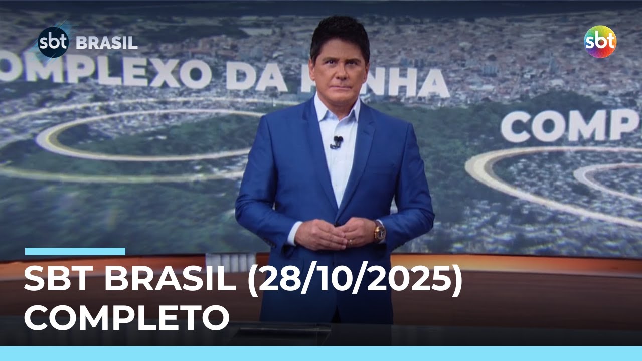 Assista à íntegra do SBT Brasil desta terça-feira (28/10/2025) | #SBTBrasil