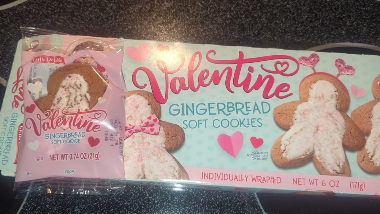 Valentine Gingerbread Soft Cookies Review!