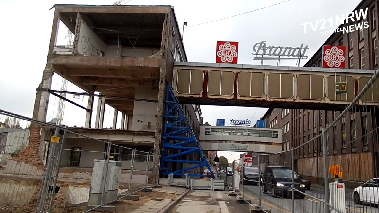 Brandt-Areals-Brache Hagen zerfallenden Gebäude werden abgerissen.