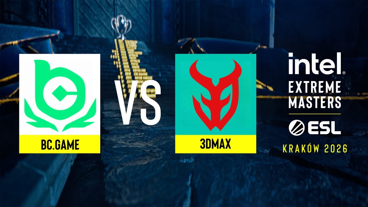 BC.Game vs. 3DMAX - IEM Krak&oacute;w 2026 - Upper bracket
