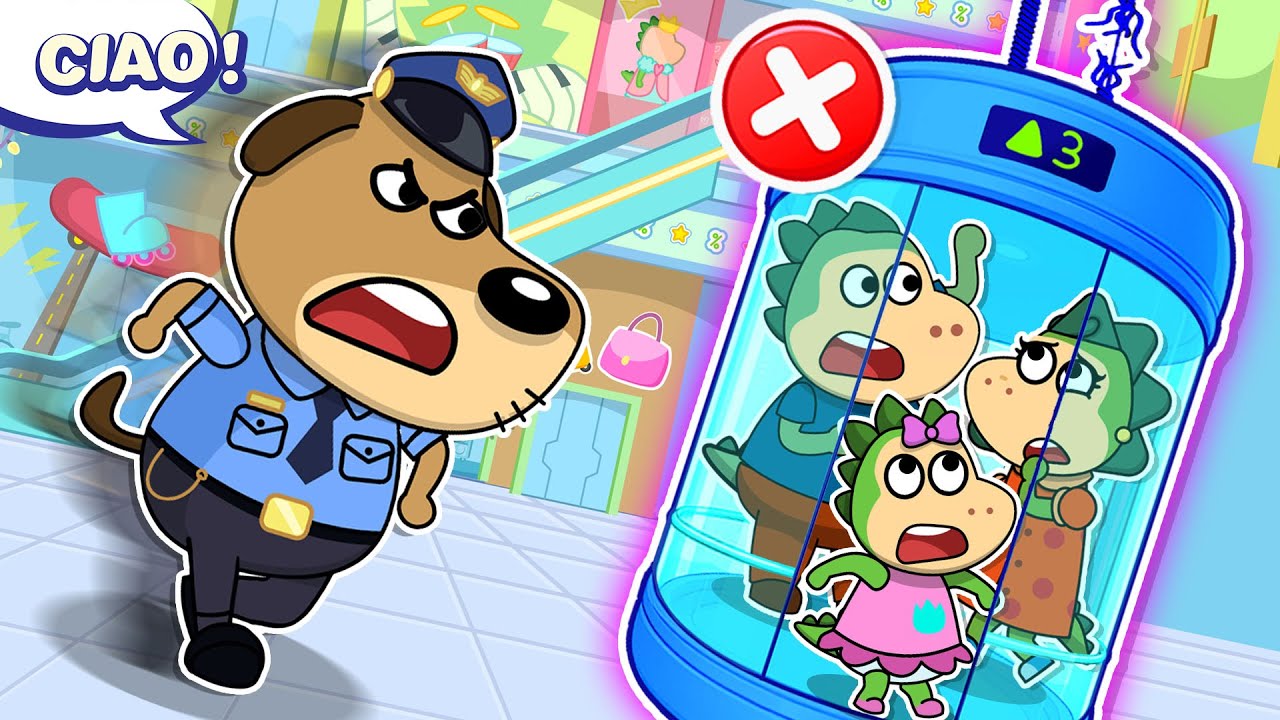 😮 Un nuovo Robot Cop? 🤖 Riuscirà Woof a mantenere il suo lavoro? Storie per bambini di Fire Spike 🔥