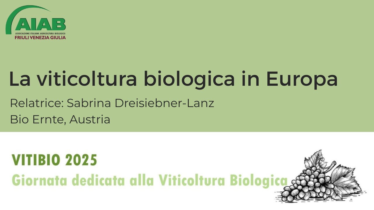 La viticoltura biologica in Europa
