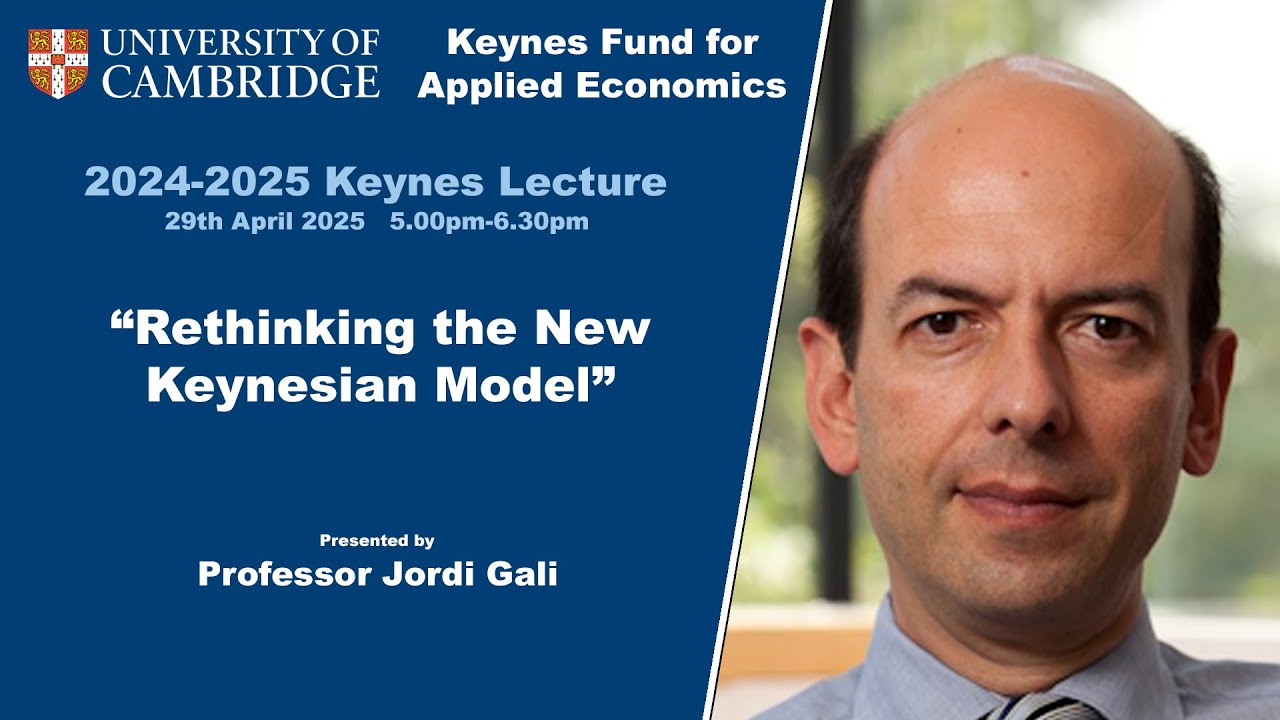 2025 Keynes Lecture – Interview with Prof. Jordi Gali