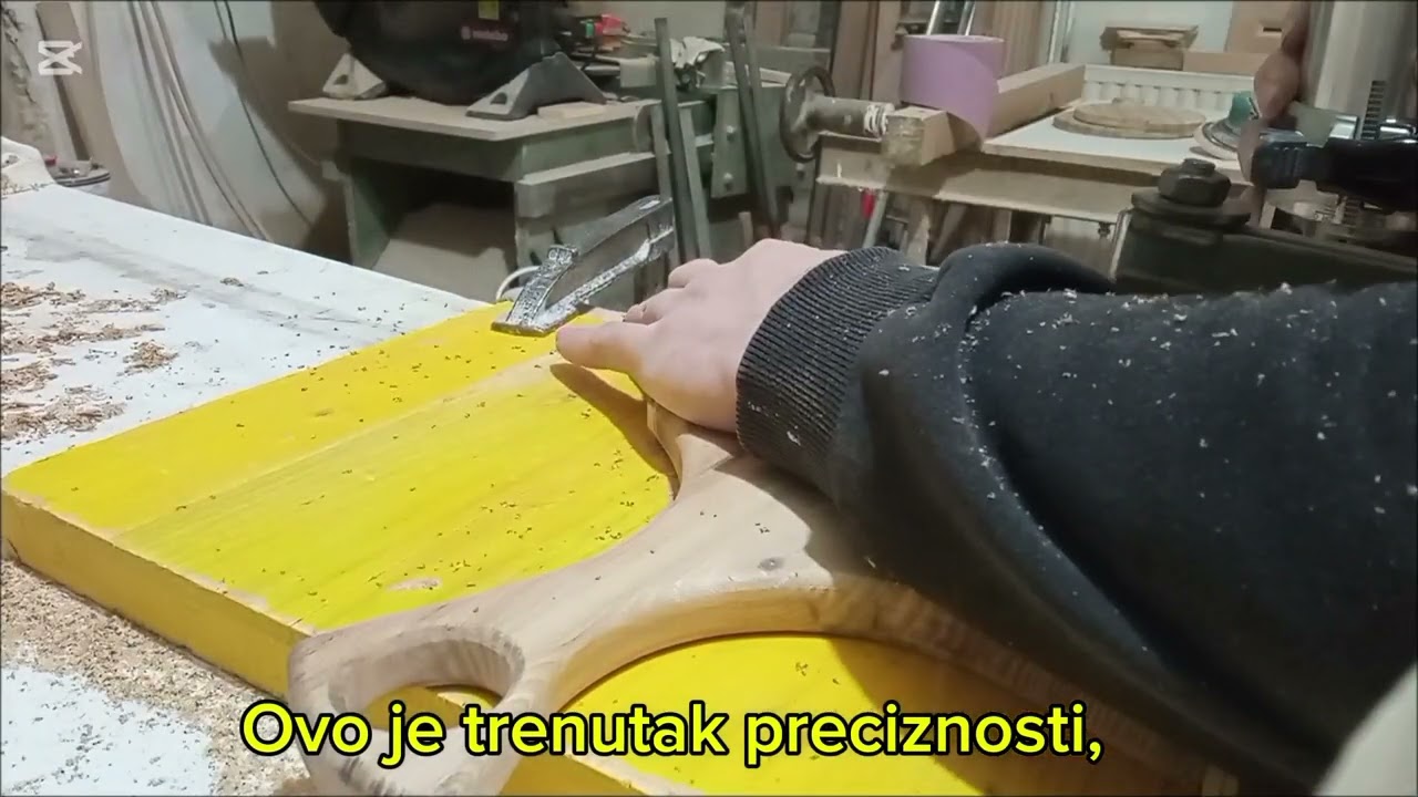 Kako napraviti dasku za rezanje mesa? How to make a cutting board?