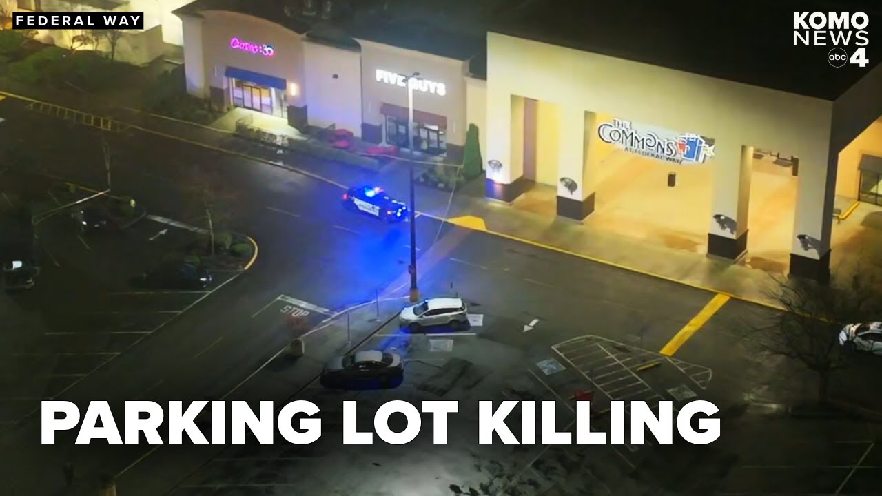 Man shot and killed in Federal Way parking lot; police detain two suspects after chase