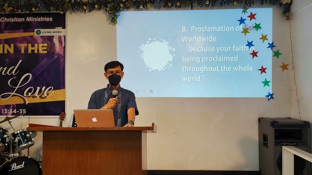 Carrying out God's Calling (Romans 1:8-15/Tagalog) by Pastor Bong Bulusan