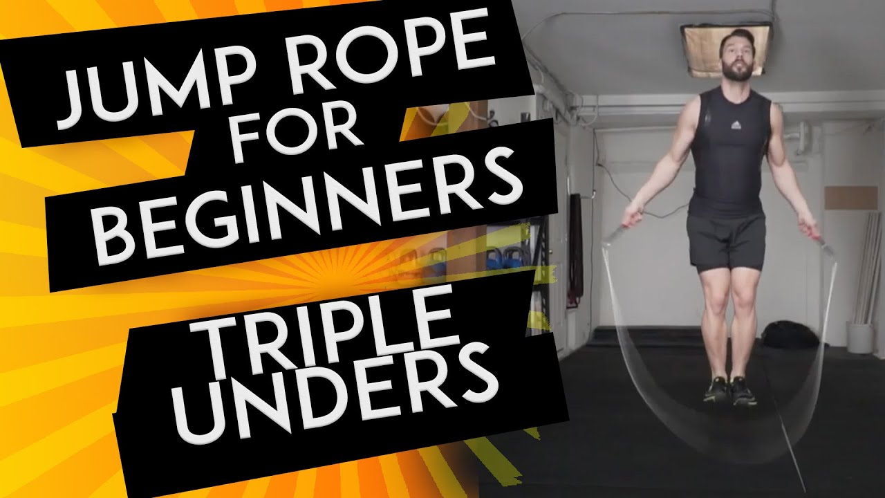 Advanced Jump Rope Tricks Tutorial - How to do TRIPLE UNDERS
