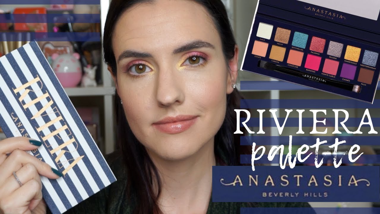 Anastasia Beverly Hills RIVIERA Palette | Swatches + Tutorial