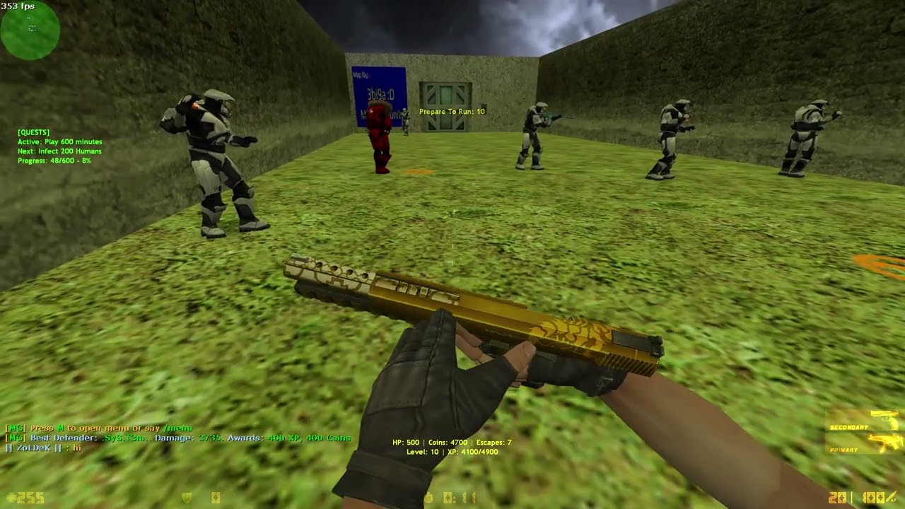 Server MGHARBA GAMING ESCAPE ZOMBIE IP: 51.195.97.176:27036