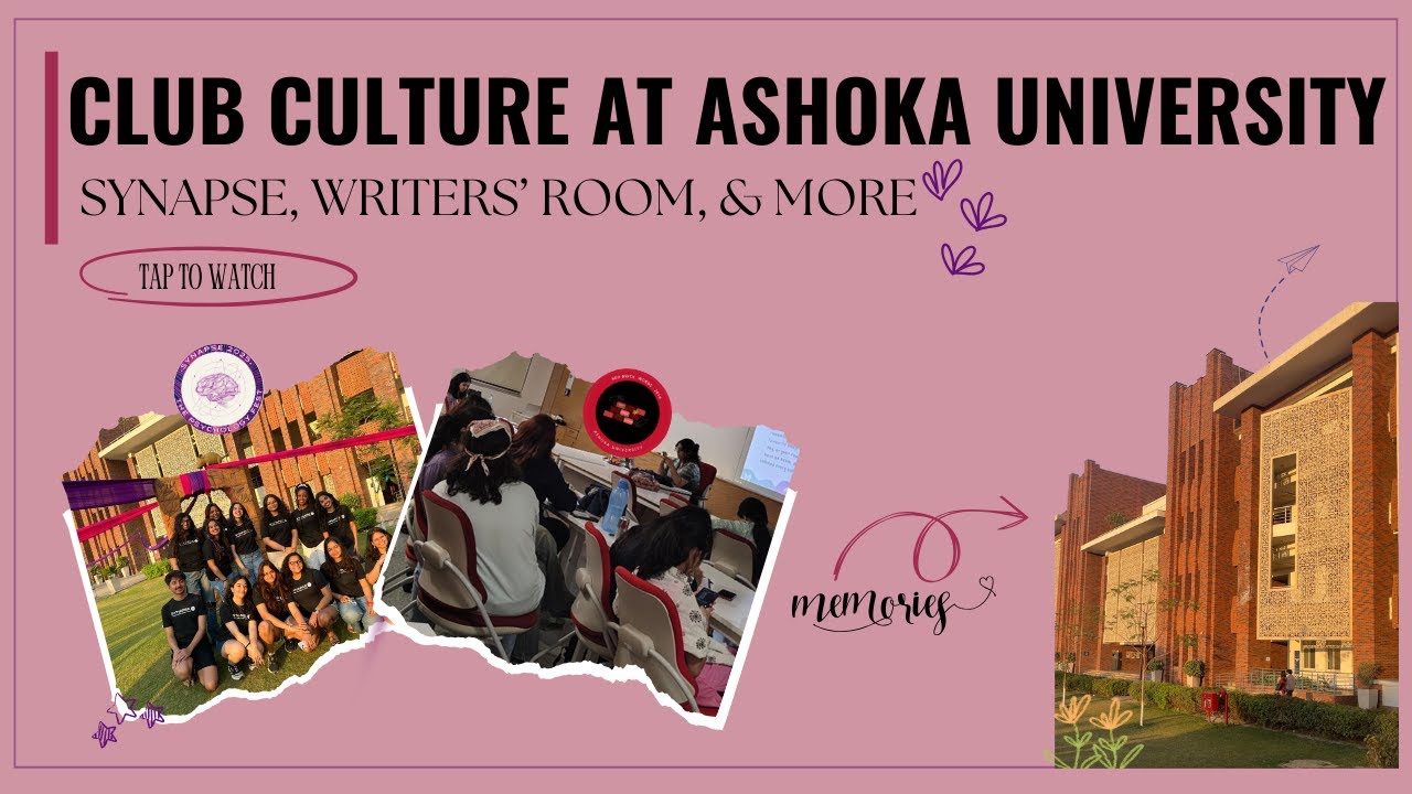 Club Culture At Ashoka University! Super packed Spring Week 2025💓