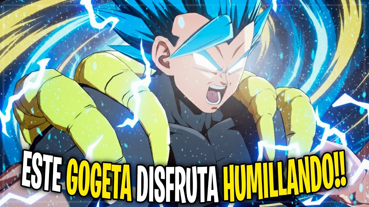 Este GOGETA juega a HUMILLAR a sus RIVALES (Es muy bueno) DRAGON BALL FIGHTERZ