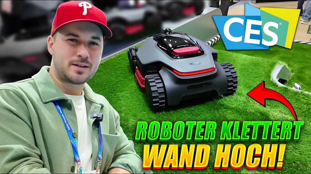 CES Highlights 2026: Gadget-Galaxie von Mova - Pool, Koch, Rasen und Fensterputz-Roboter
