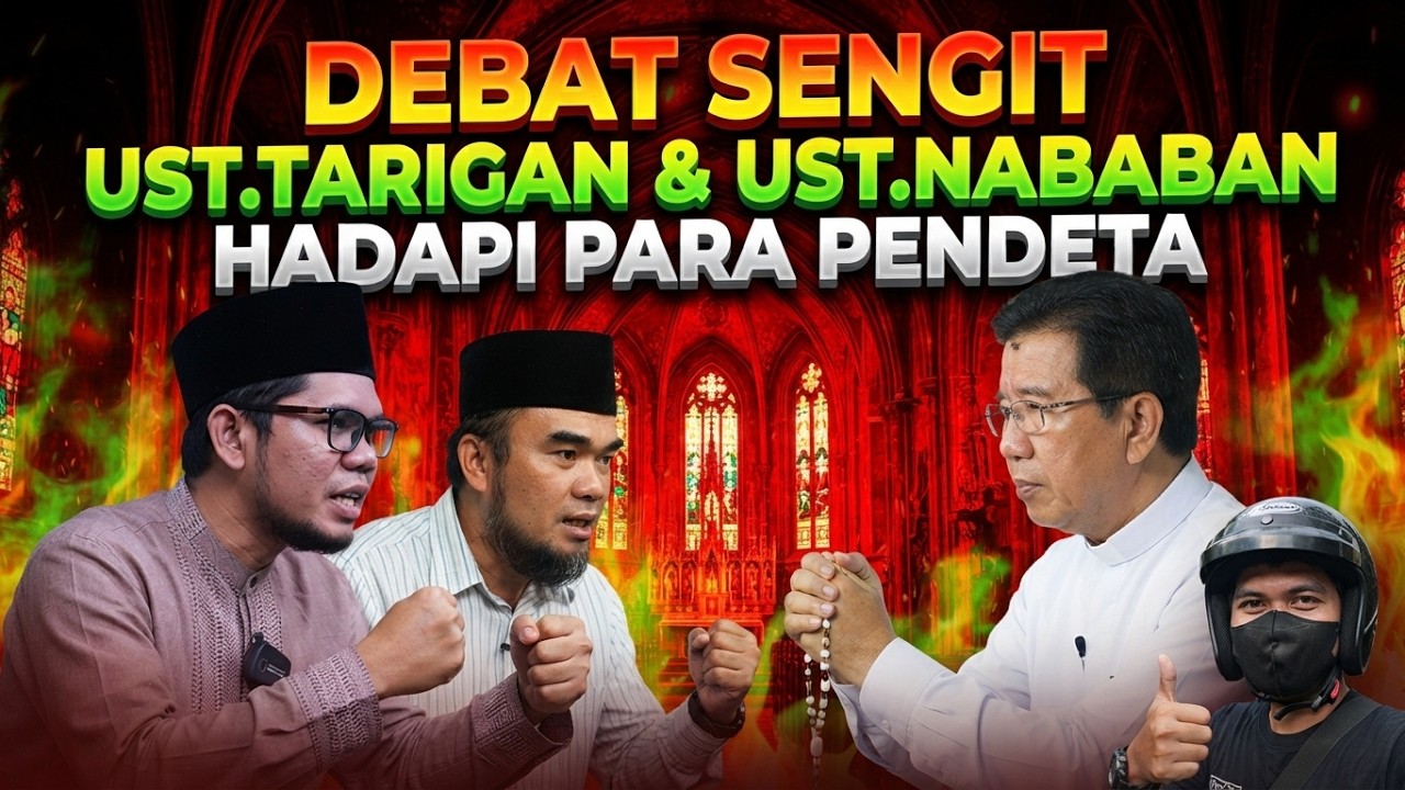 DEBAT SENGIT UST.TARIGAN & UST.NABABAN HADAPI PARA PENDETA|| DISKUSI LINTAS AGAMA