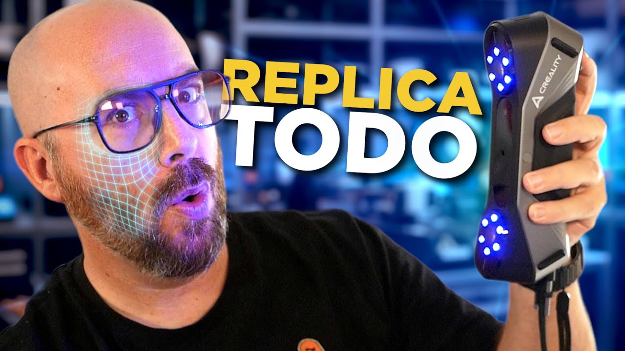 REVIEW del CREALITY CR-SCAN RAPTOR te permitirá ESCANEAR lo que sea y CONVERTIRLO en 3D