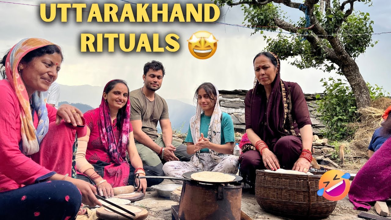 DAY - 5 DAY - 5 Anoop ki shadi ki davat in uttarakhandi style ( BHOJ BHAAT )