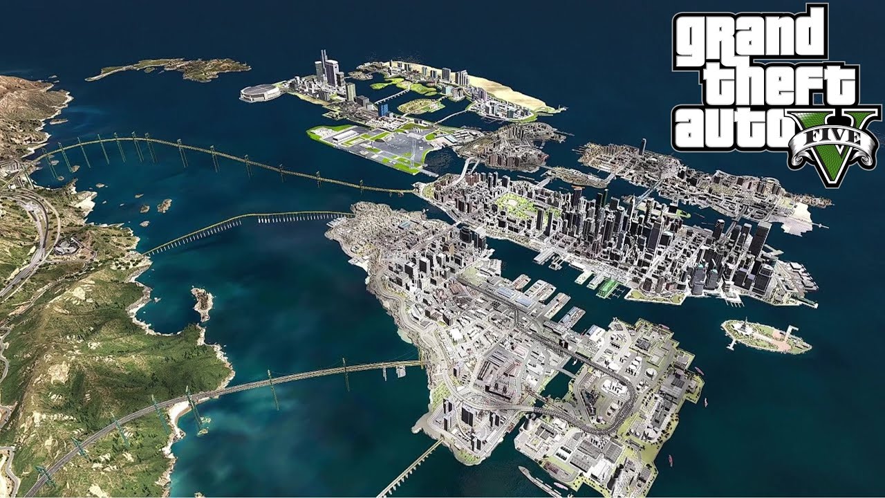 GTA 5 Mega Map Expansion Upgrade 4