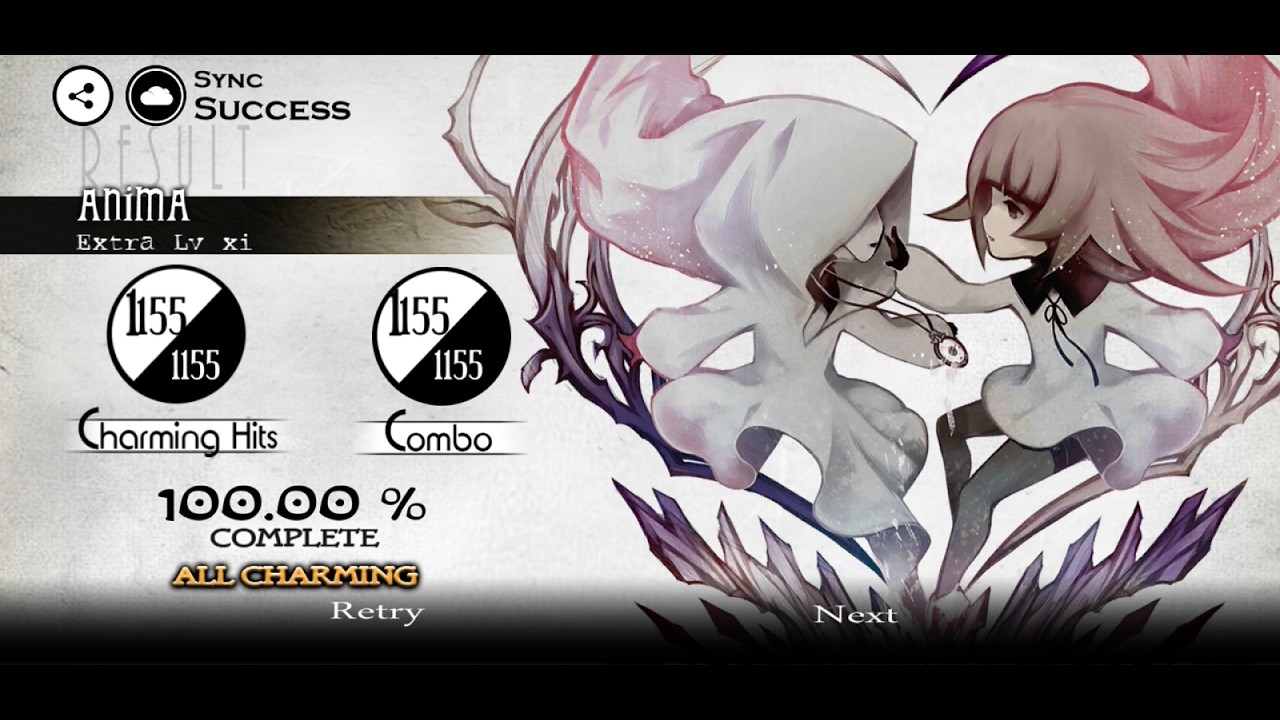 [DEEMO] ANiMA (Extra Lv xi) 100.00% All Charming