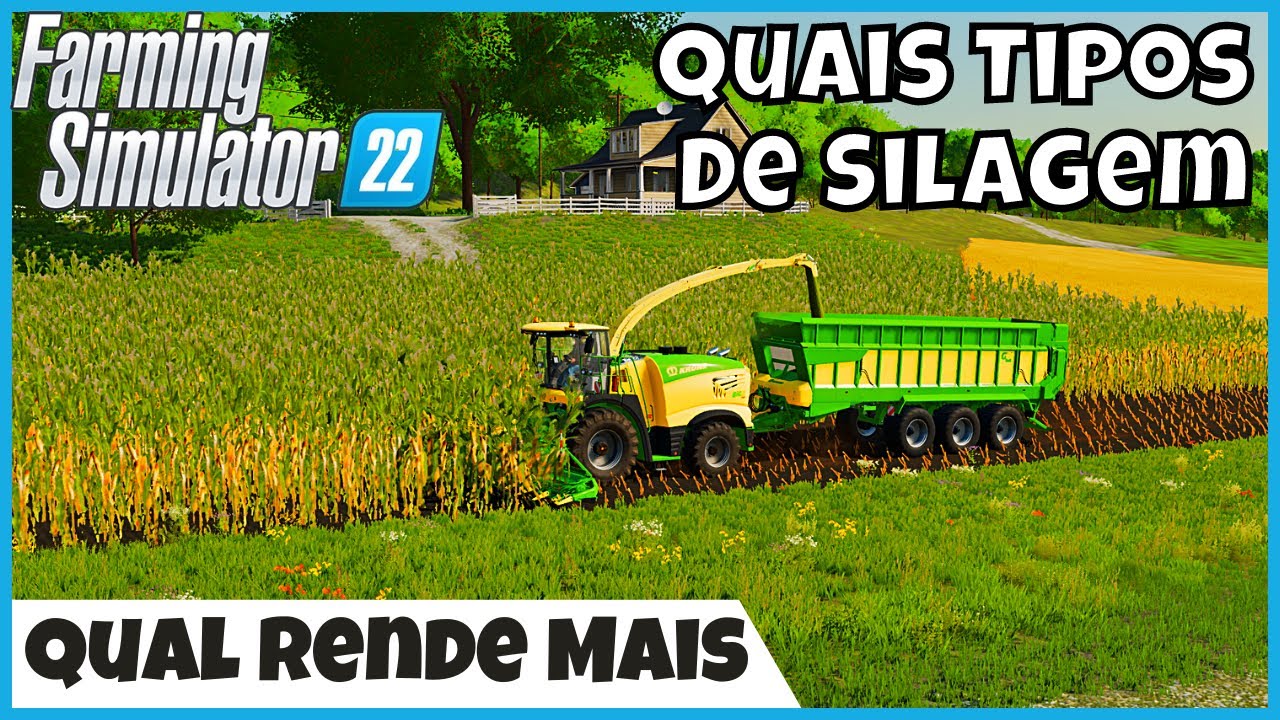 FS22 | Quais S&atilde;o os Tipos de SILAGEM e Qual Rende Mais | FARMING SIMULATOR 22