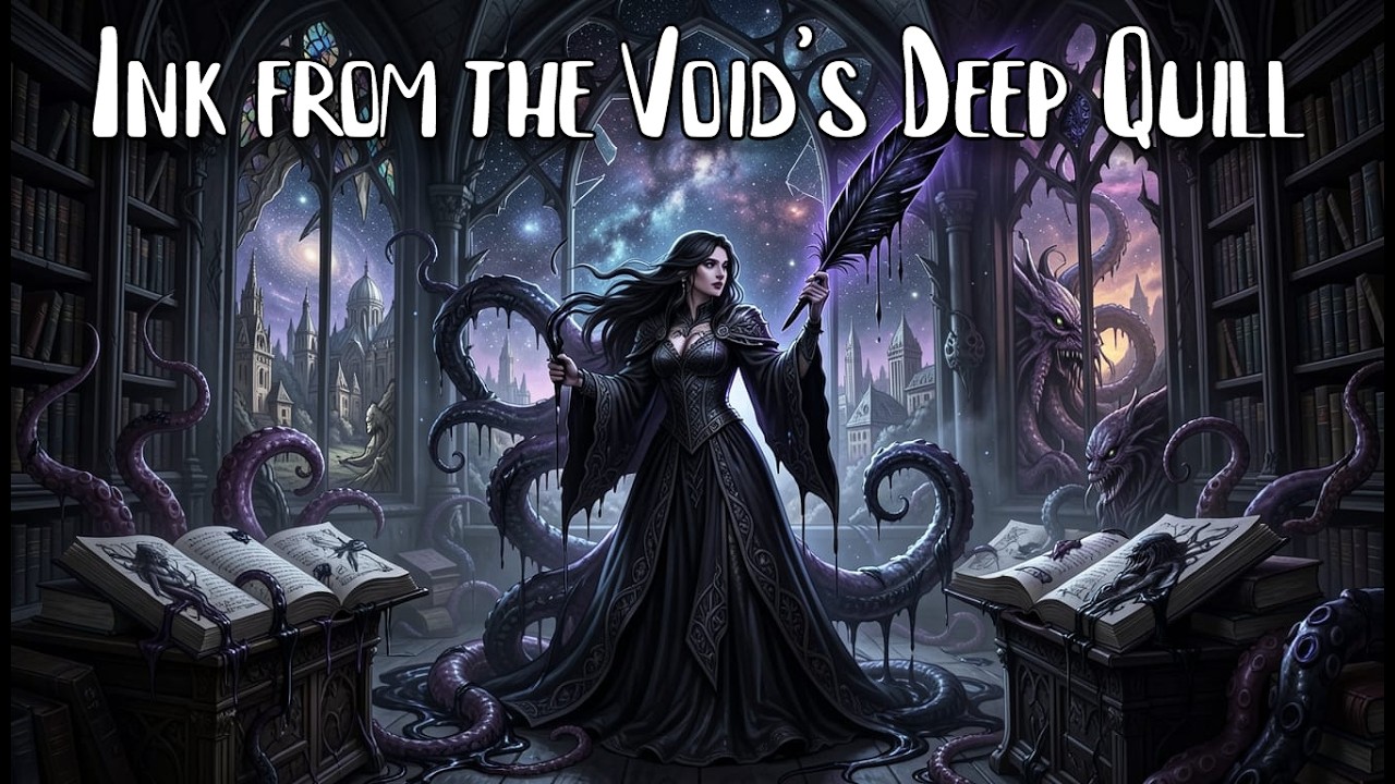 Ink from the Void's Deep Quill. Electric guitar improvisation over a Loop