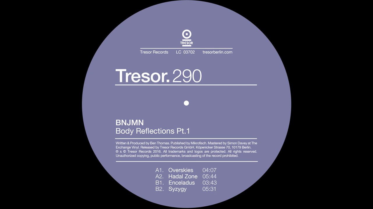BNJMN - Overskies [TRESOR290]