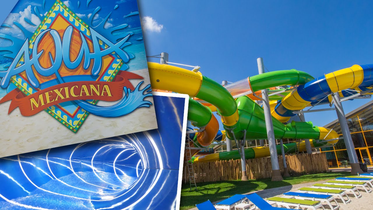 Aqua Mexicana Slagharen - All Water Slides (alle waterglijbanen) Onride