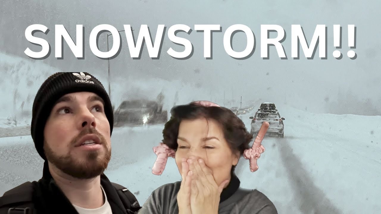 Мы застряли??? || Сильная снежная буря обрушилась на Колорадо 🥶