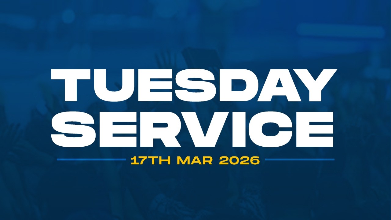 TUESDAY service | 17th MAR 2026