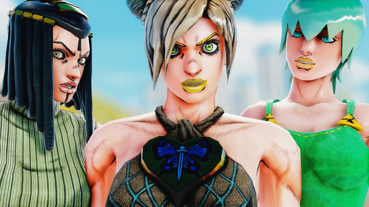 【JOJO MMD】What da girls doin