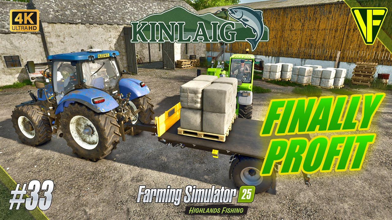 Наконец-то ферма приносит прибыль | Кинлайг | Farming Simulator 25