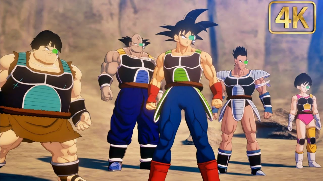 Dragon Ball Z Kakarot DLC 4 Story Part 1 - Bardock and Friends Alone Against Fate 4K 60FPS