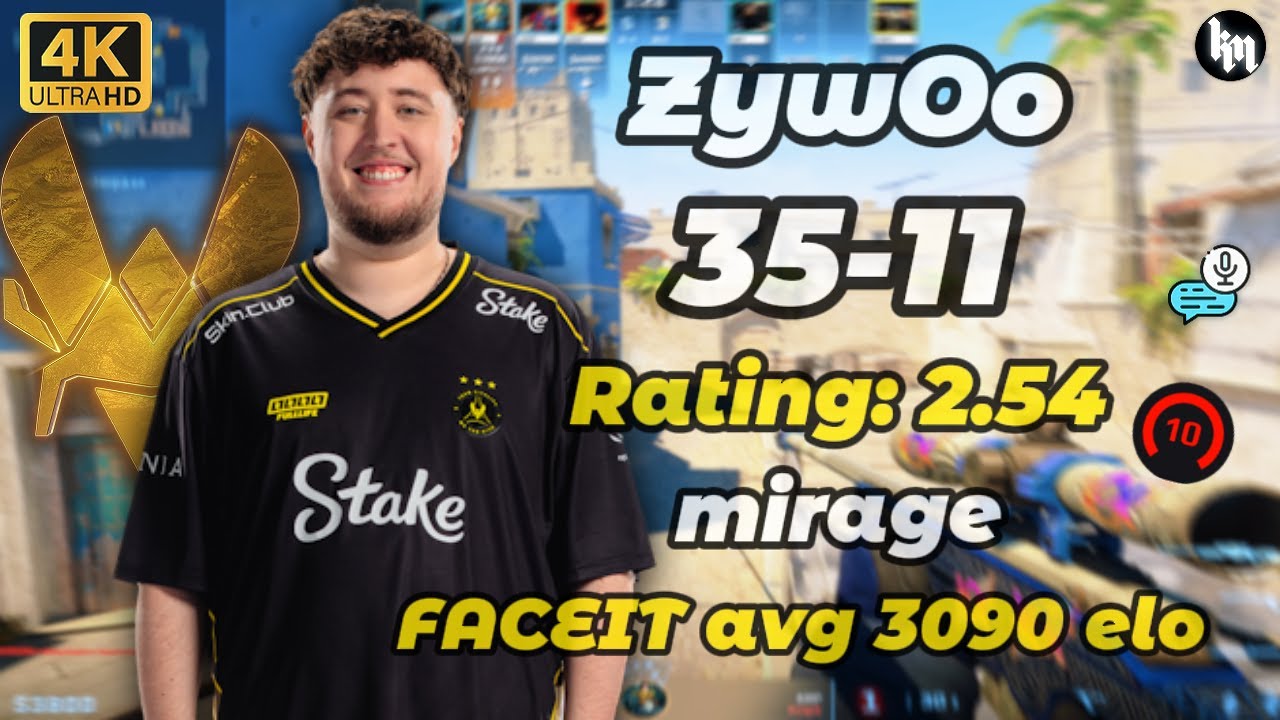 ZywOo (35-11)  (mirage) | Feb 01, 2026 #cs2 #zywoo