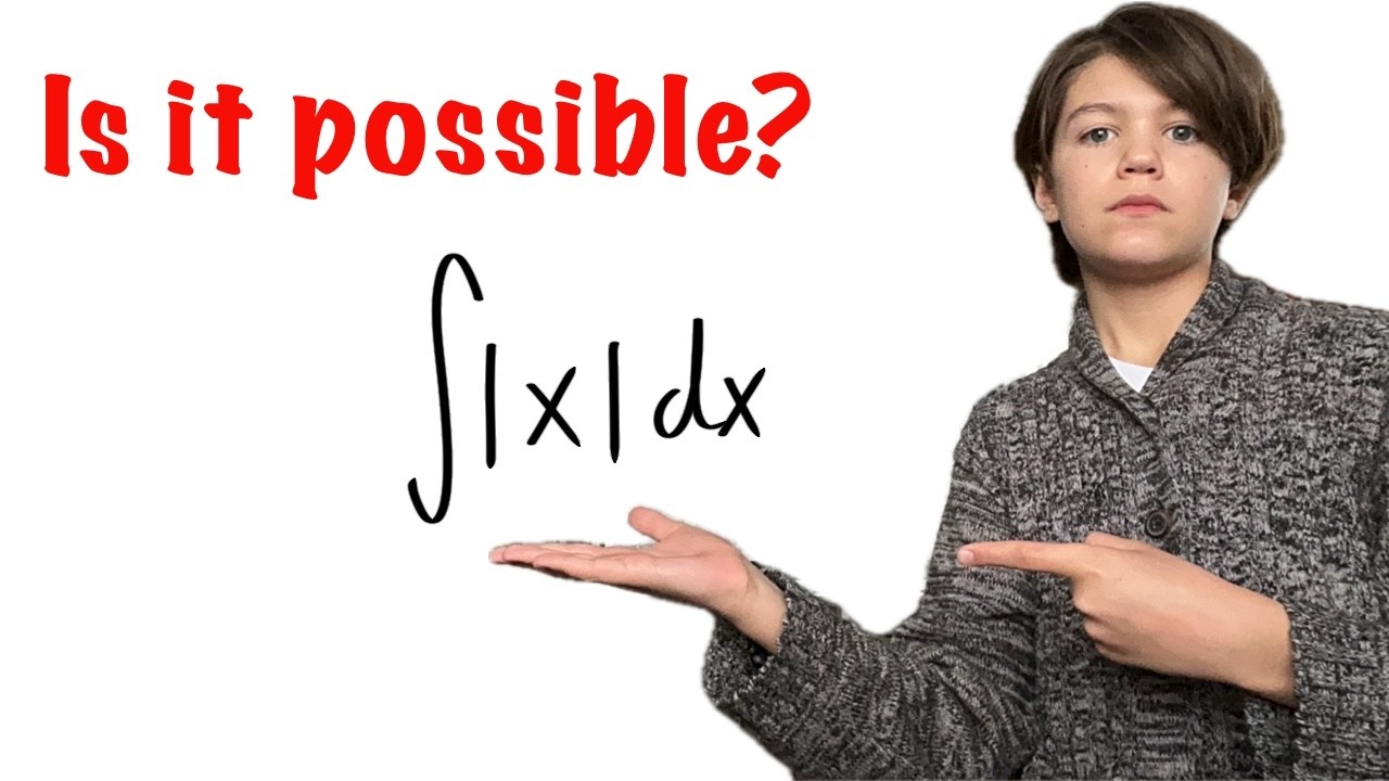 Integral of |x| (TWO WAYS)
