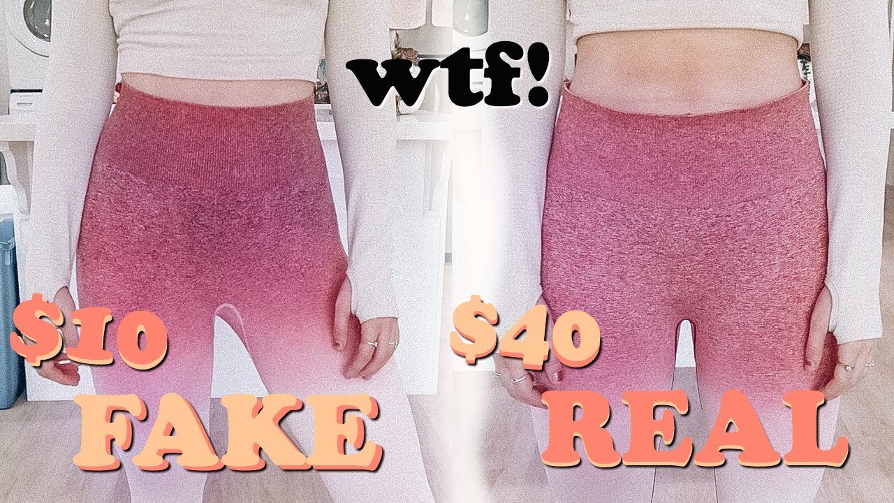 $10 WISH APP Gymshark Leggings? They're SQUAT PROOF!