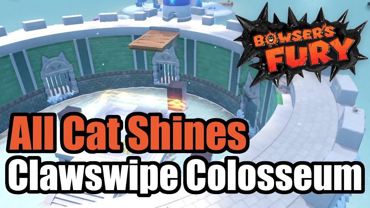 Bowser's Fury - Clawswipe Colosseum - All Cat Shine