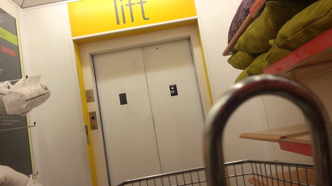 LOUD Furse Traction Elevator at Marks and Spencer in Queensmere Shopping Centre in Slough UK