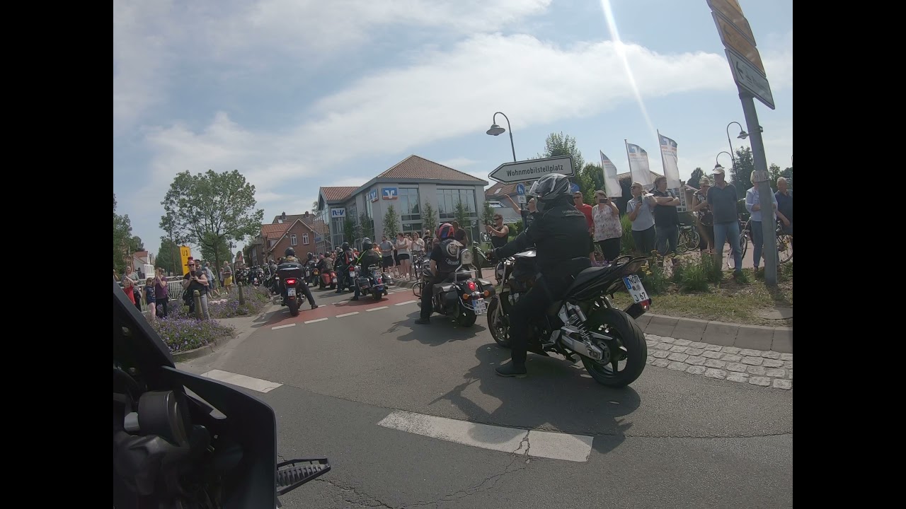 Biker Korso für Kilian