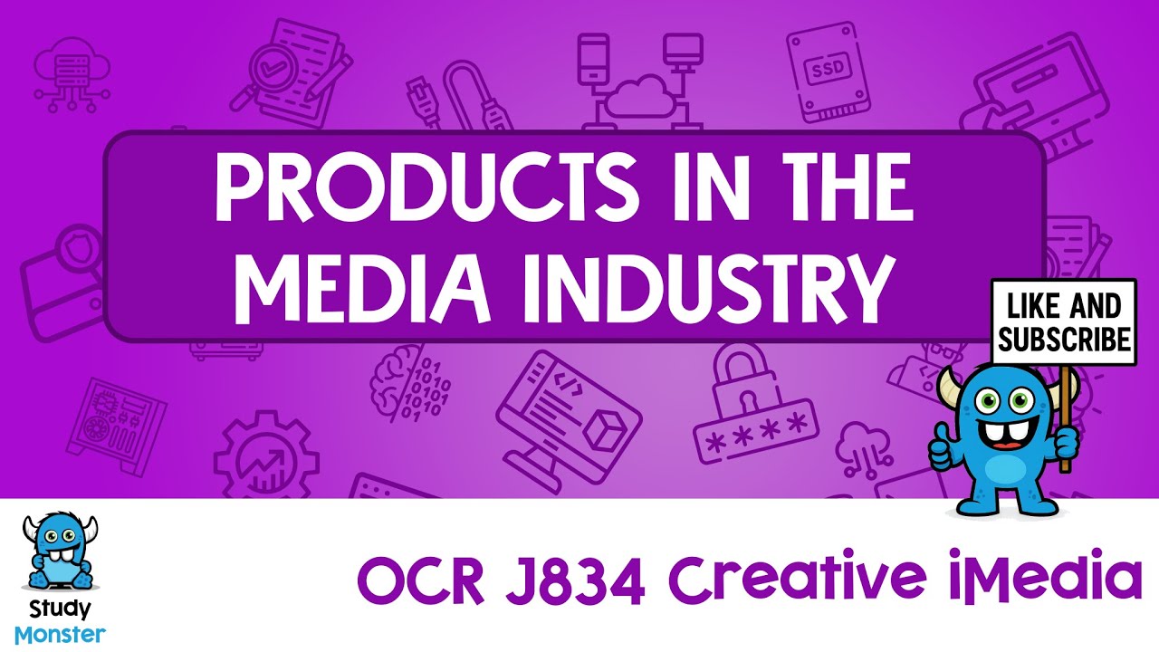 Media Products Explained! OCR Creative iMedia J834 | StudyMonster Revision for R093